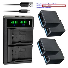 Kastar Battery LTD2 USB Charger for CGA-D54 Pro Panasonic AG-HVX200E AG-HVX200P