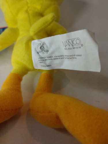 Looney Tunes Tweety Bird 8" Plush 2003 Nanco - Picture 4 of 5