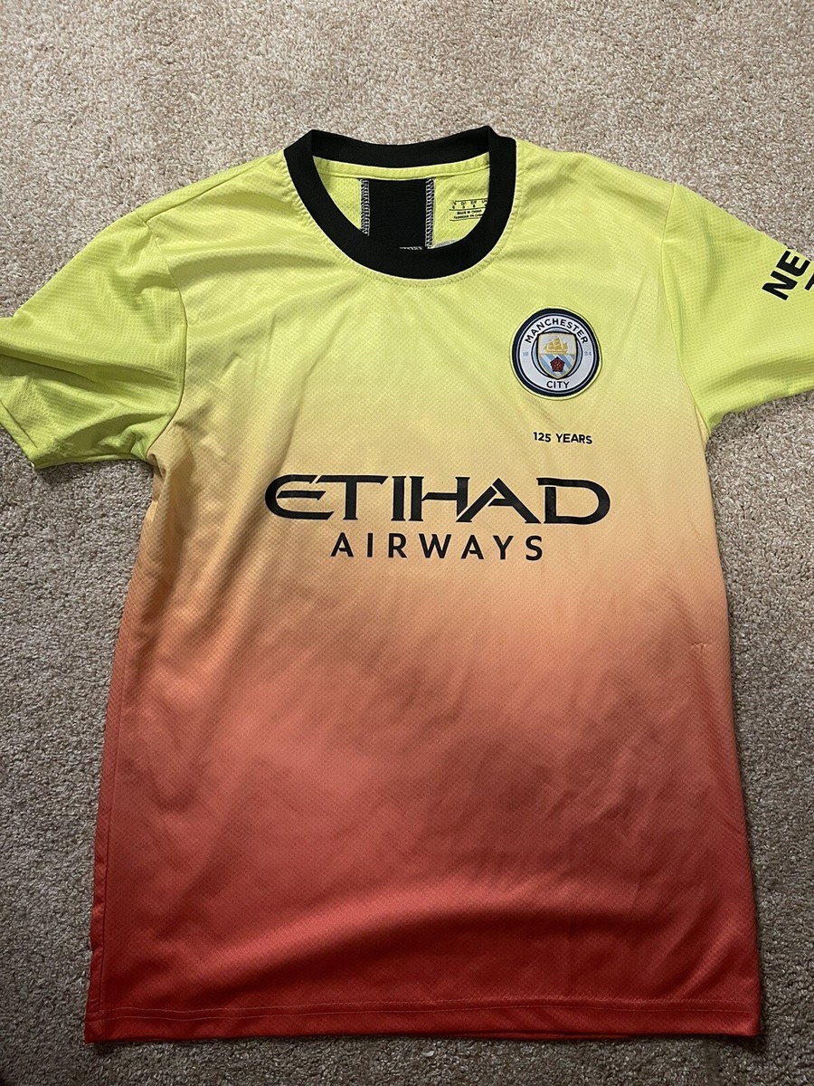 Puma Manchester City Third Jersey 125 Years Mens Size Small