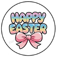 HAPPY EASTER ENVELOPE SEALS LABELS STICKERS PARTY FAVORS