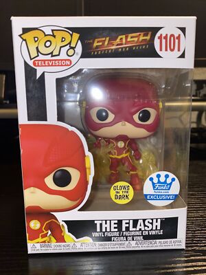 Funko POP! THE FLASH #1101 Glow in the Dark Funko Shop Exclusive | eBay