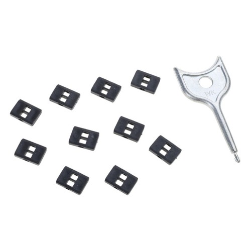 10pcs USB A Port Blocker Dust Moisture Resistant ShieldSecurity Lock for PC - Afbeelding 3 van 10