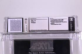 Xexyz New Nintendo NES Factory Sealed WATA VGA Grade 9.6 A Mint H-Seam TOP POP