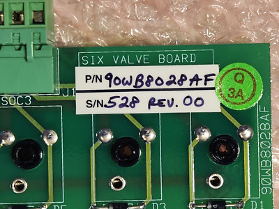 Triangle Packaging Machinery 90WB8028AF six valve board, (New, Unused)