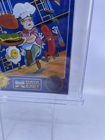 Nintendo NES Video Game - Burgertime / Sealed Graded 8.5 Wata H-seam