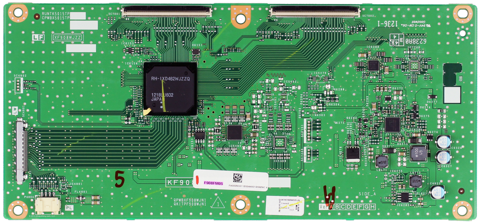 Sharp DUNTKF908FM05 TCon Board LC60LE600U LC70LE600U eBay
