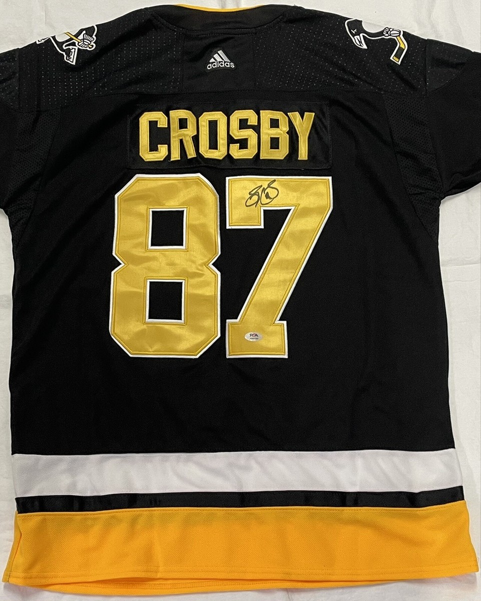 Crosby Framed Jersey Sidney Crosby Autographed Pittsburgh Penguins