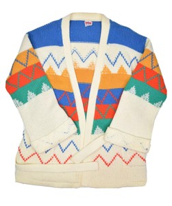 navajo cardigan sweater