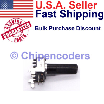Alps 10K ohm 9mm Dual Rotary Potentiometer Pot RK09K12A0A5F Variable Resistor