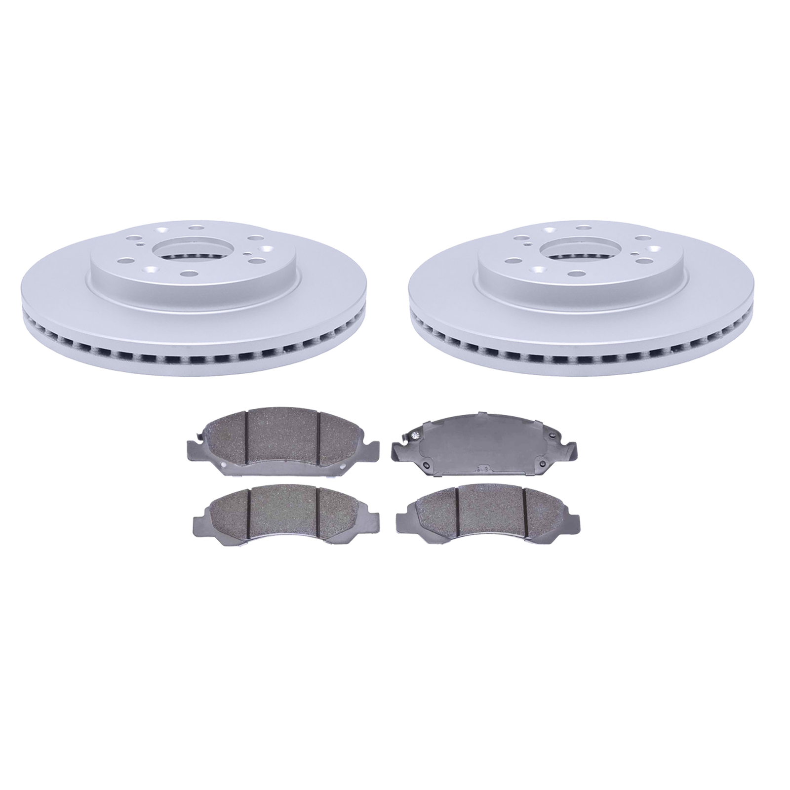 ACDelco Silver Front Brake Kit 330mm Disc Rotors Ceramic Pads For Escalade Yukon