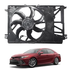 For 18-22 Toyota Camry 19-21 RAV4 DC 12V Radiator Engine Cooling Fan Replace