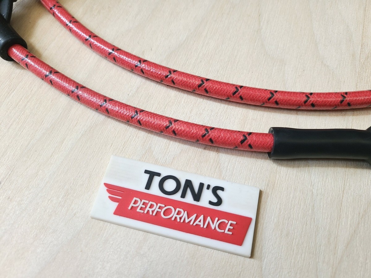 Red Black Cloth 8mm Harley 48 72 883 1200 Sportster Replacement