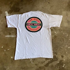 1980s VINTAGE 80s MR. ZOGS SEX WAX SURF WAX T-SHIRT MEN SZ M SURFER SURFING 70s