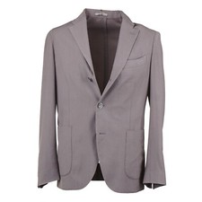 Boglioli Mid Gray Lightweight Wool 'K Jacket' Sport Coat 40R Eu 50 NWT