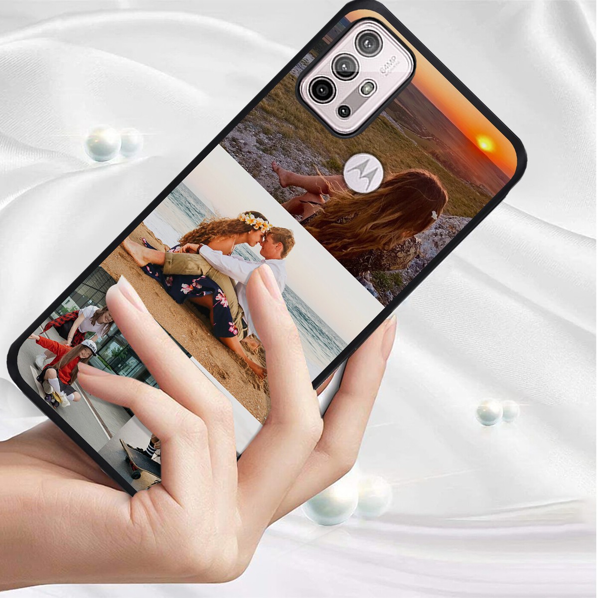 Custodie Personalizzate Motorola Moto E15 Con Foto - Foto 13