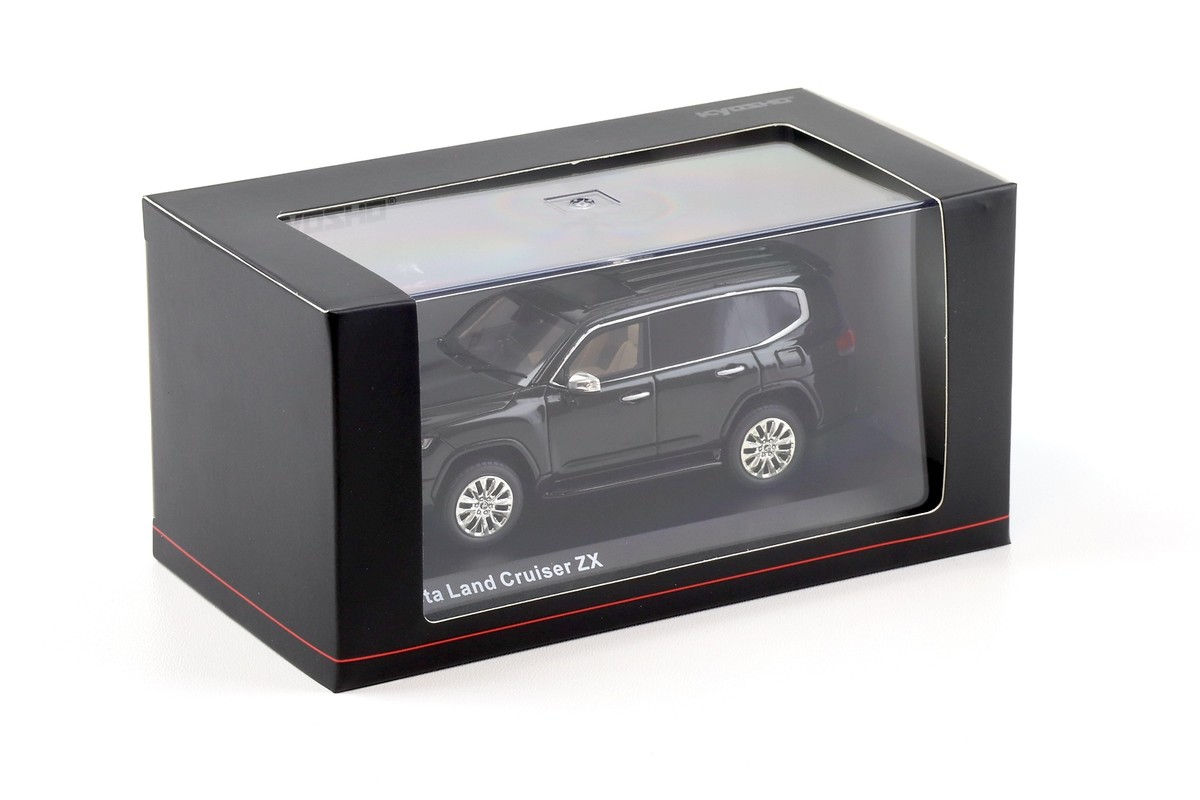 1:43 Kyosho Toyota Land Cruiser ZX black KSR43119BK | eBay