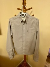 Abercrombie  Fitch Button Down Muscle Shirt Long Sleeve Men's Size M