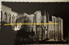 Vintage Postcard, Avignon, Le Palais des Papes