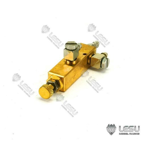 LESU 1/14 Metal Relief Valve for Hydraulic Control RC Dumper Truck Excavator Car - Picture 5 of 8