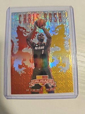 Chris Bosh Panini Crusade 2012-13 Crusade Red Prizm /99
