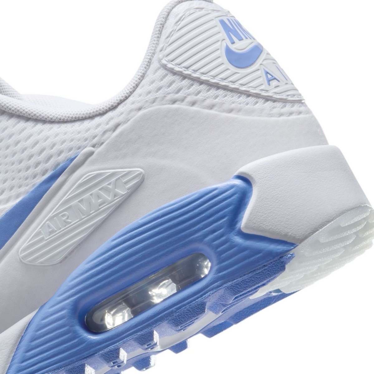 Nike Air Max 90 G Golf Shoes - White/Lite Blue - size 11