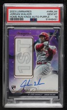 2023 Luminaries Home Run Kings Purple 3/3 Jordan Walker PSA 10 GEM MT Auto 19u3