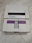 Vintage Snes Super Nintendo Console Only Working Tested No Controller Chip Shell