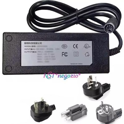 1 Pc. New For KMD-5210 LAN Controller Power Adapter Charger 5Pin W/ Power Cord #
