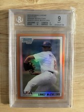 2010 Bowman Chrome USA Stars Lance McCullers Jr. Orange Refractor #19/25