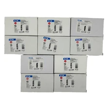 10 PCS New Eaton CHFP115DF Circuit Breaker 15A 1-Pole 120V
