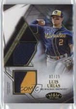 2022 Topps Tier One Topps Certified Dual Relics /25 Luis Urias #T1R2-LU 13u1