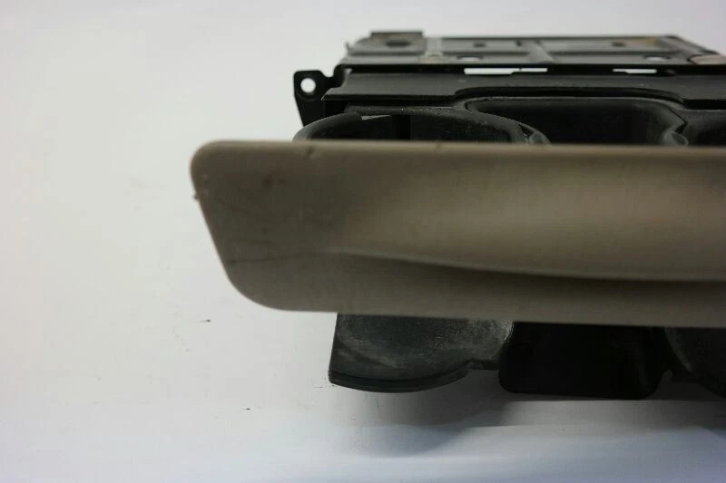 2002-04 Ford F250 F350 Super Duty Excursion Tan Cupholder Cup Holder - Image 3 of 4