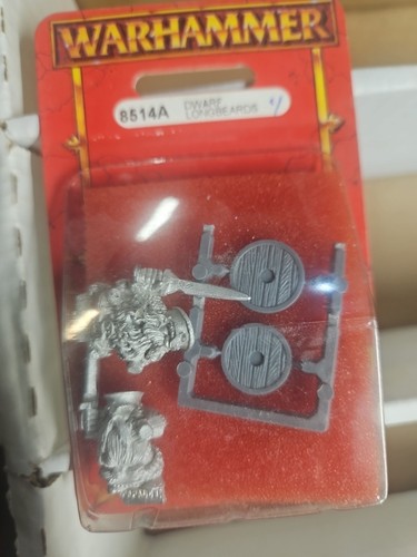 NOS!! Warhammer 8514A Dwarf (1) Longbeards Pack METAL OOP Citadel Quest Dungeon - 第 1/4 張圖片