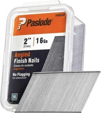 Paslode, Finishing Nail, 650047, 20 Degree Angled Galvanized, 2,000 per Box