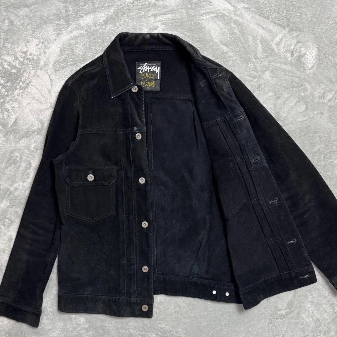 Stussy Leather Outer Shell Coats, Jackets & Vests for Men for Sale