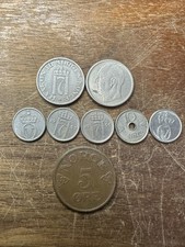NORWAY 8 COIN Lot 5,10,50, ORE KRONE XF