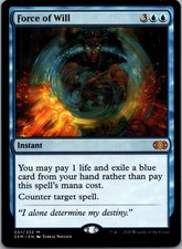 [1x] Force of Will 51 Near Mint, English Double Masters 2XM MTG NON FOIL