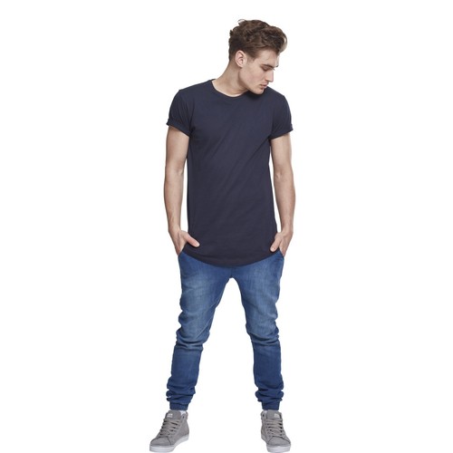 URBAN CLASSICS SHAPED LONG TEE Basic T-Shirt extra lang Jersey Regular Oversize - Bild 69 von 123
