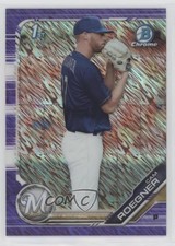 2019 Bowman Chrome Prospects Purple Shimmer Refractor Cam Roegner #BCP-238 0kr0
