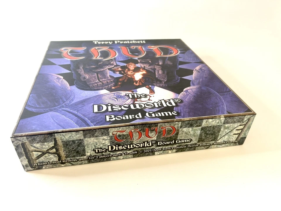 Terry Pratchett Thud Discworld Board Game Vintage 2005 100% Complete As New - image 2 of 4