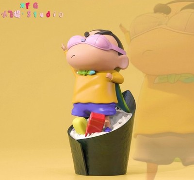 XFG Studio Sushi Roll Shin-chan Resin Model Painted Statue in stock H21cm