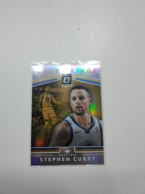 2017-18 DONRUSS OPTIC COURT KINGS HOLO #35 STEPHEN CURRY