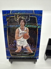 2021-22 Panini Select - Concourse Josh Giddey #58 Blue Shimmer Prizm (RC)