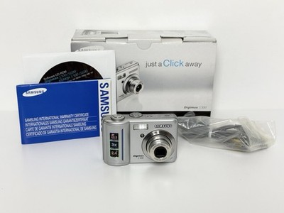 TOP Samsung Digimax S500 DigitalKamera 5.1 MP - Teildefekt, OVP  