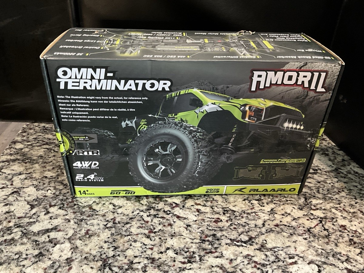 Rlaarlo Omni-Terminator Green Black RTR Brushless Remote Control