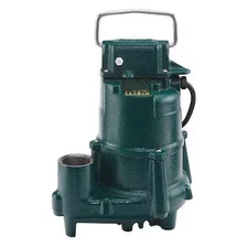 Zoeller 98-0002 1/2 Hp 1-1/2" F Submersible Sump Pump 115V None