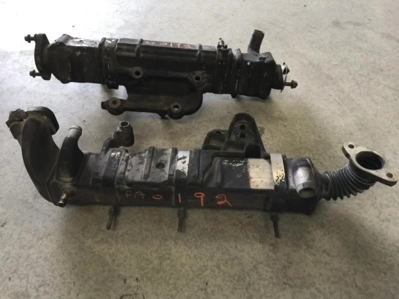 2009 Ford F250 Super Duty USED 6.4L Engine Wrap Around Exhaust Pipes Tubes 2pc - Image 4 of 4