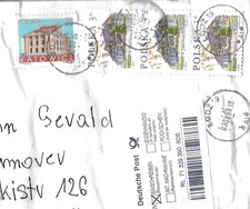 5 Briefe/Karten Polen