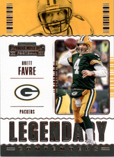 Brett Favre 2020 Panini Legendary Contenders #LC-BFA Green Bay Packers HOF Card