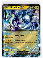 2023 TCG Pokémon #79 Miraidon Ex 079/197 Holo Double Rare Obsidian Flames